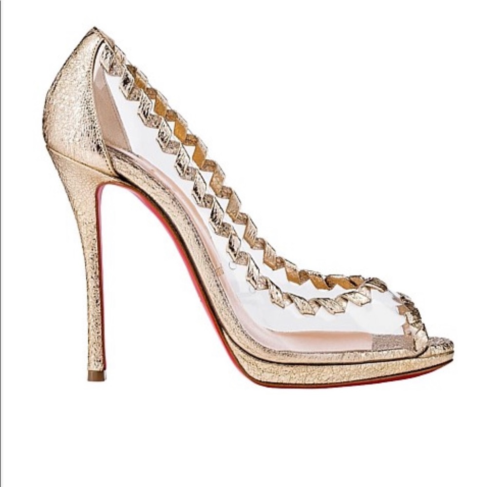 CHRISTIAN LOUBOUTIN
HARGARET 120 SPECCHIO VINTAGE/PVC